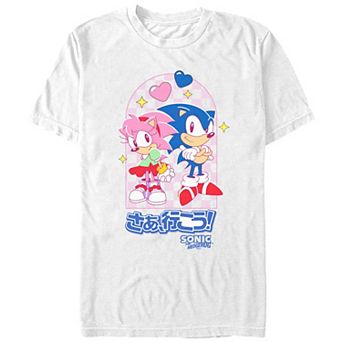 Men's Sonic The Hedgehog Love In The Air Graphic Tee