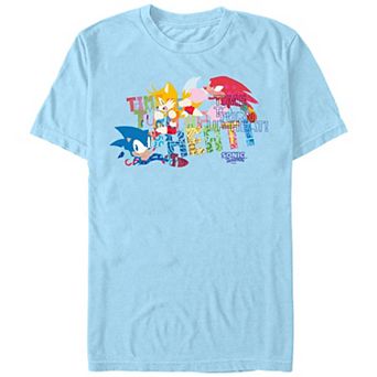 Men's Sonic The Hedgehog Time To Turn Up The Heat Graphic Tee