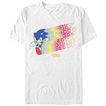 Men's Sonic The Hedgehog Ring Runner Graphic Tee