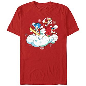 Men's Sonic The Hedgehog Winter Games Graphic Tee