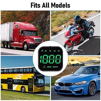 Universal Car Hud Digital Gps Speedometer