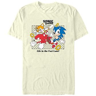 Men's Sonic The Hedgehog Running Mates Graphic Tee