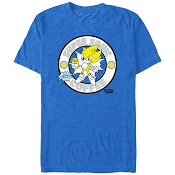 Men's Sonic The Hedgehog Super Sonic Coffee Graphic Tee