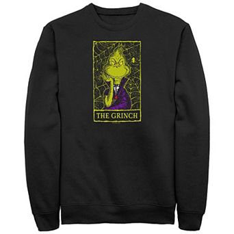 Big & Tall Dr. Seuss The Grinch Card Graphic Fleece