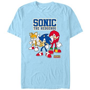 Men's Sonic The Hedgehog Team Up Graphic Tee