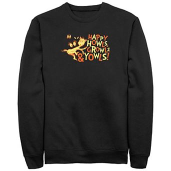 Big & Tall Dr. Seuss Happy Howls Growls And Youwls Graphic Fleece