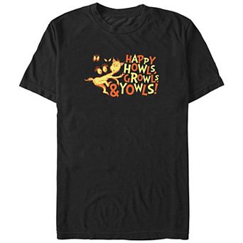 Big & Tall Dr. Seuss Happy Howls Growls And Youwls Graphic Tee