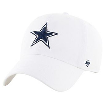 Men's '47 White Dallas Cowboys Clean Up Primary Adjustable Hat