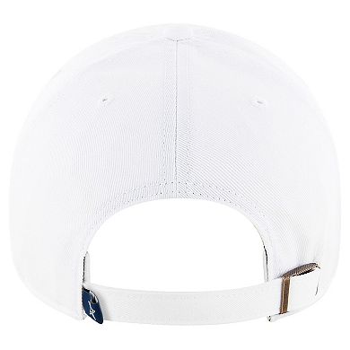 Men's '47 White Dallas Cowboys Clean Up Primary Adjustable Hat