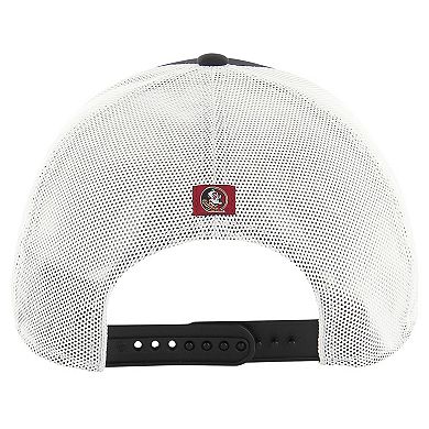 Men's '47 Black Florida State Seminoles Downburst Trucker Adjustable Hat