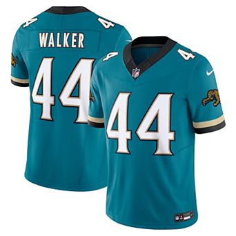 Men's Nike Travon Walker Teal Jacksonville Jaguars Prowler Throwback Vapor F.U.S.E. Limited Jersey