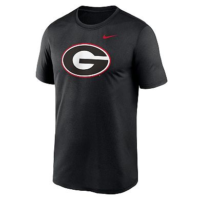 Men's Nike Black Georgia Bulldogs Primetime Legend Logo T-Shirt
