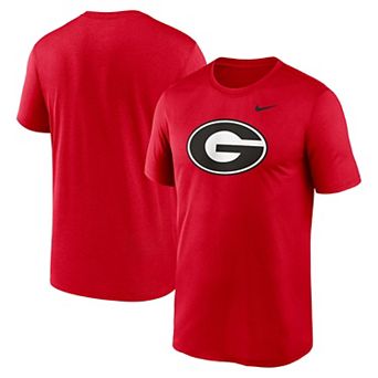 Men's Nike Red Georgia Bulldogs Primetime Legend Logo T-Shirt