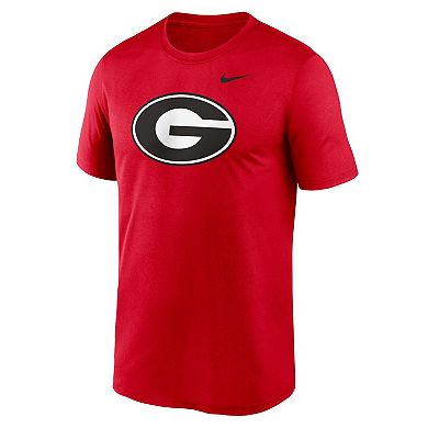 Men's Nike Red Georgia Bulldogs Primetime Legend Logo T-Shirt