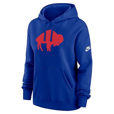 Women's Nike Royal Buffalo Bills Club Fleece Hoodie