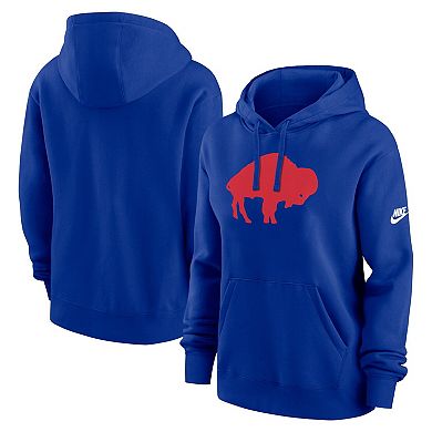 Women's Nike Royal Buffalo Bills Club Fleece Hoodie