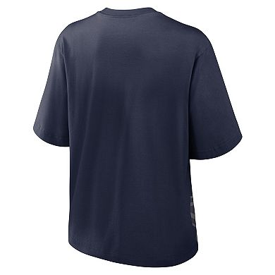 Women's Nike Navy Dallas Cowboys Boxy T-Shirt