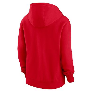 Women's Nike Red Kansas City Chiefs Club Fleece Pullover Hoodie