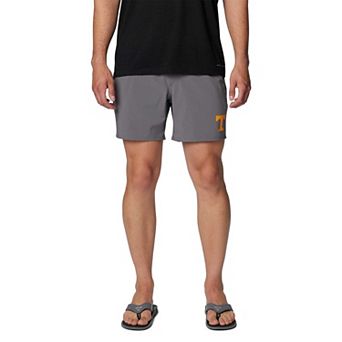 Men's Columbia Gray Tennessee Volunteers PFG Terminal Roamer�� Omni-Shade�� Stretch Shorts