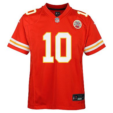 Youth Nike Isiah Pacheco Red Kansas City Chiefs Team Player Game Jersey