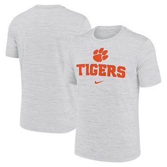 Men's Nike White Clemson Tigers Primetime Velocity T-Shirt