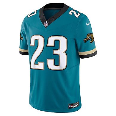 Men's Nike Foye Oluokun Teal Jacksonville Jaguars Prowler Throwback Vapor F.U.S.E. Limited Jersey