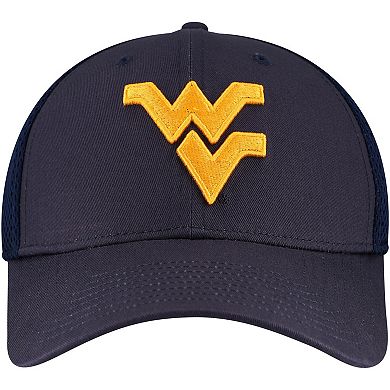 Men's Top of the World Navy West Virginia Mountaineers Spacer Flex Hat