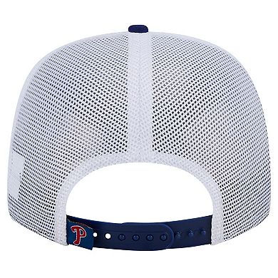 Men's New Era Royal Philadelphia Phillies Phanatic 9SEVENTY Trucker Snapback Hat
