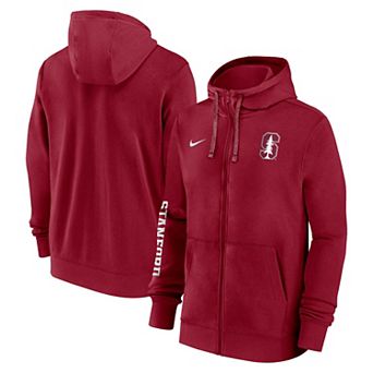 Men's Nike Cardinal Stanford Cardinal 2024 Sideline Full-Zip Hoodie