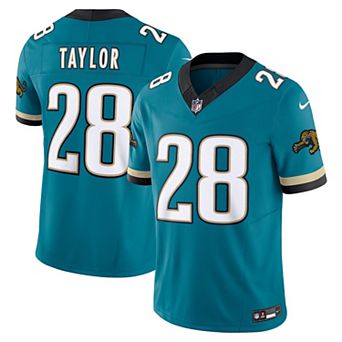 Men's Nike Fred Taylor Teal Jacksonville Jaguars Prowler Throwback Vapor F.U.S.E. Limited Retired Player Jersey