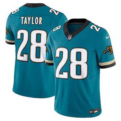 Men's Nike Fred Taylor Teal Jacksonville Jaguars Prowler Throwback Vapor F.U.S.E. Limited Retired Player Jersey