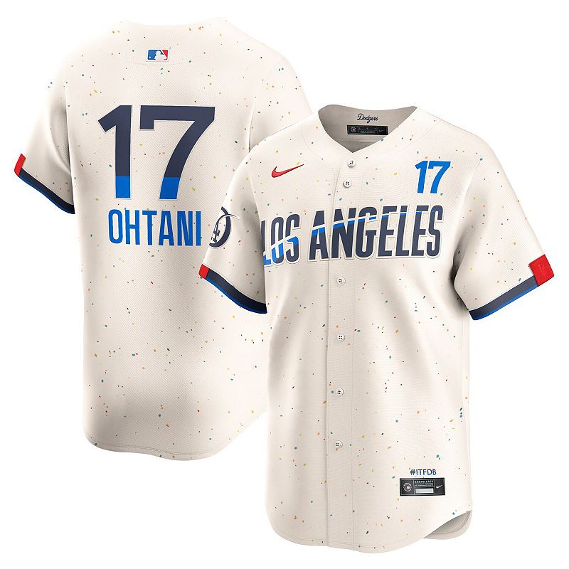 Nike Ohtani Shohei Dodgers ユニフォーム XL Men's Nike Shohei Ohtani Cream Los Angeles Dodgers 2024 City