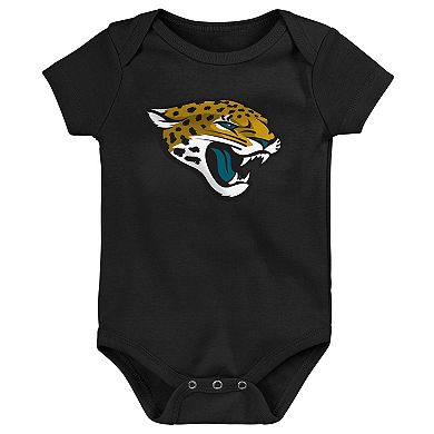 Newborn & Infant Jacksonville Jaguars Team Starter 3-Pack Bodysuit Set