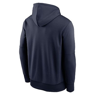 Men's Nike Navy New England Patriots Icon Performance Pullover Hoodie