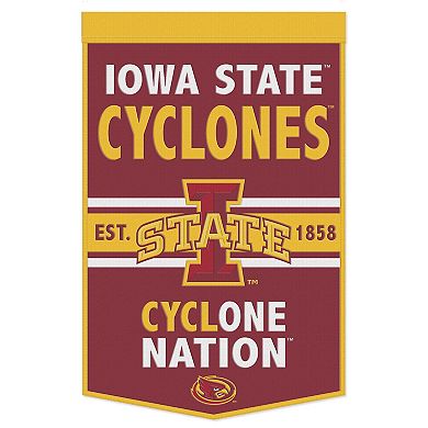 "WinCraft Iowa State Cyclones 24"" x 38"" Primary Logo Banner"