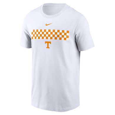 Men's Nike White Tennessee Volunteers Campus Pattern T-Shirt