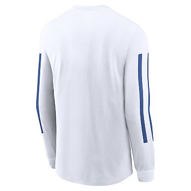 Men's Nike White Kentucky Wildcats Local Spirit Slogan Long Sleeve T-Shirt