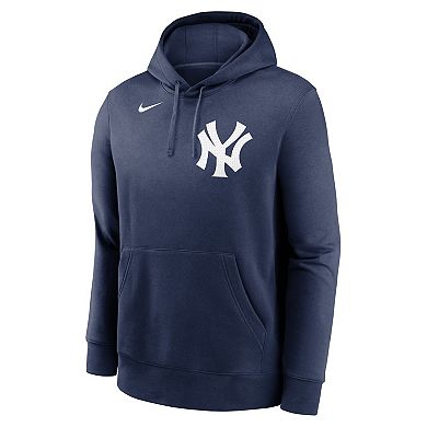 Men's Nike Anthony Volpe Navy New York Yankees Player Name & Number Club Pullover Hoodie