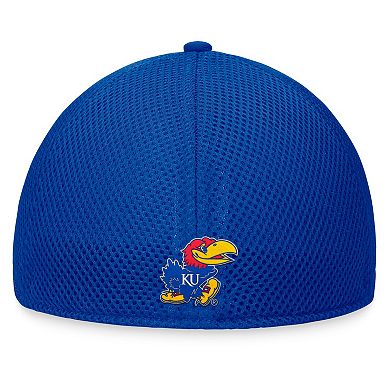 Men's Top of the World Royal Kansas Jayhawks Spacer Flex Hat