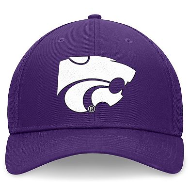 Men's Top of the World Purple Kansas State Wildcats Spacer Flex Hat