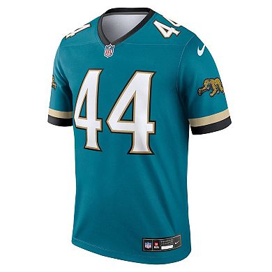 Men's Nike Travon Walker Teal Jacksonville Jaguars Alternate Legend Player Performance Top