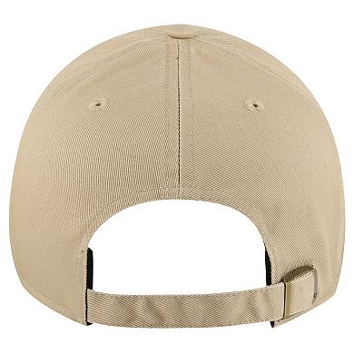 Men's '47 Khaki Michigan Wolverines Powell MVP Adjustable Hat