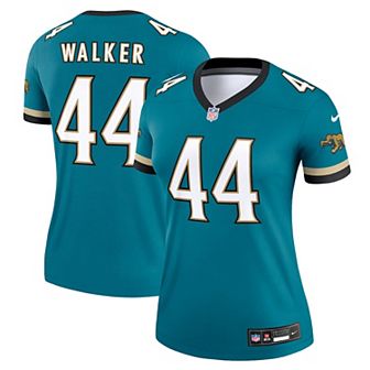 Women's Nike Travon Walker Teal Jacksonville Jaguars Prowler Throwback Legend Jersey