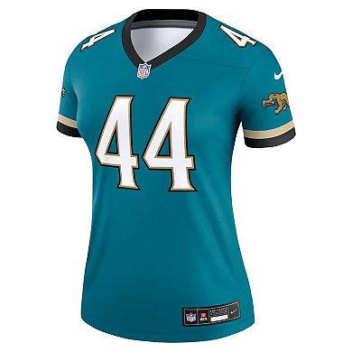 Women's Nike Travon Walker Teal Jacksonville Jaguars Prowler Throwback Legend Jersey