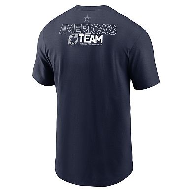 Men's Nike Navy Dallas Cowboys Essential T-Shirt