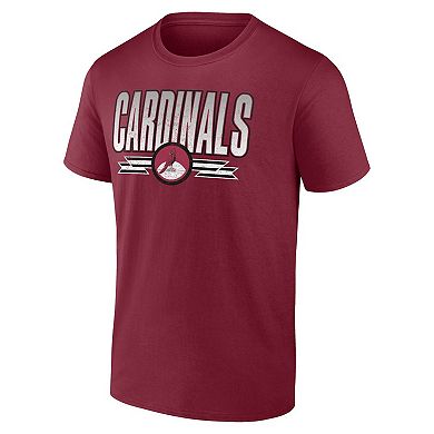 Men's Fanatics Cardinal Arizona Cardinals Fading Out T-Shirt