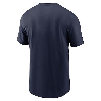 Men's Nike Navy Michigan Wolverines Legacy Football Icon T-Shirt