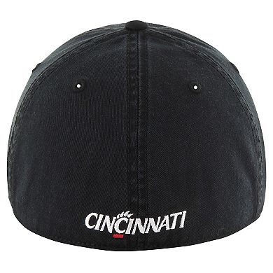 Men's '47 Black Cincinnati Bearcats Classic Franchise Legacy Fitted Hat