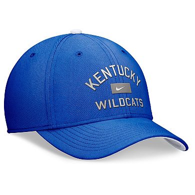 Men's Nike Royal Kentucky Wildcats Primetime Rise Swoosh Flex Hat