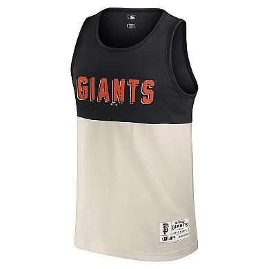 Men's Darius Rucker Collection by Fanatics Black San Francisco Giants Colorblock Tank Top